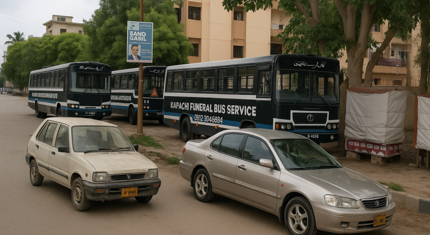 funeral bus service in karachi